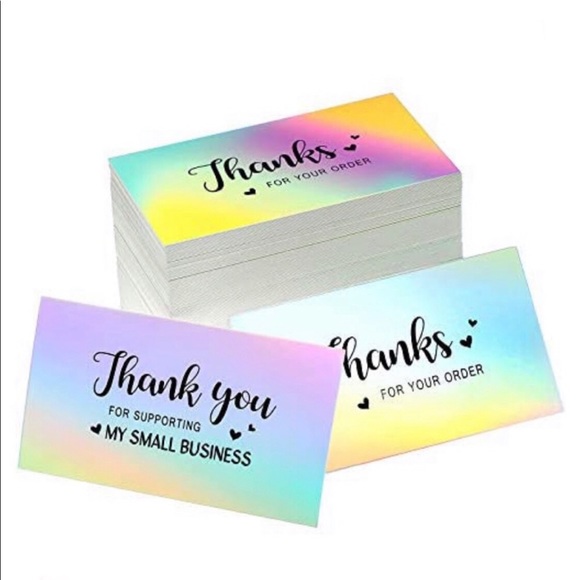 NEW Posh Package "Thank you!" Gift Wrap Shipping Supplies Set ~ Blue Rose 25x5 - Picture 5 of 15